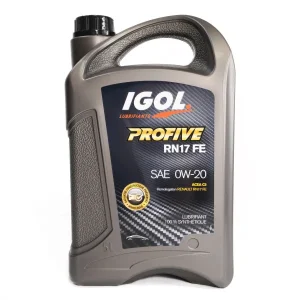 huile moteur synthetique igol profive rn 17 fe 0w20 1